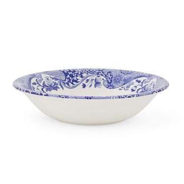 Blue Italian Christmas Tree Bowl